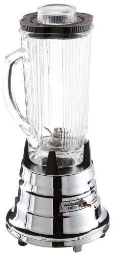 Gastroback 40110 Profi Bar Blender, Versilbert und Transparent von GASTROBACK