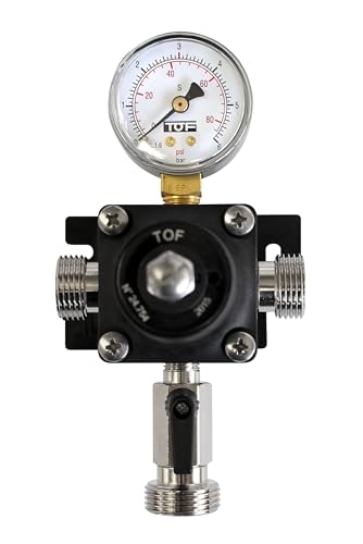 Premium Zwischendruckregler 3 bar von TOF 2 x 5/8" & 3/4" Ausgang von GASTROBEDARF WESTERBARKEY