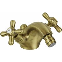 Einloch-Doppelhebel-Bidethahn in Bronzefarbe Gattoni Calypso 5931/REV0 Bronze Einloch-Doppelhebel-Bidethahn in Bronzefarbe Gattoni Calypso 5931/REV0 Bronze von GATTONI RUBINETTERIA