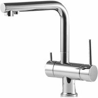 Gattoni Rubinetteria - 3-Wege-Spülbeckenmischer mit gereinigtem Wasser Gattoni 0195/PCC0 Chrom von GATTONI RUBINETTERIA
