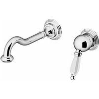 Gattoni Rubinetteria - Wandmontierter Waschtischmischer mit Einbaukörper Gattoni Orta 2737/27C0.OLD Chrom Gattoni Rubinetteria - Wandmontierter Waschtischmischer mit Einbaukörper Gattoni Orta 2737/27C0.OLD Chrom von GATTONI RUBINETTERIA