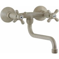 Küchenarmatur zur Wandmontage in Hafer Granit farbe Gattoni 7550/REBB Granit Hafer Küchenarmatur zur Wandmontage in Hafer Granit farbe Gattoni 7550/REBB Granit Hafer von GATTONI RUBINETTERIA