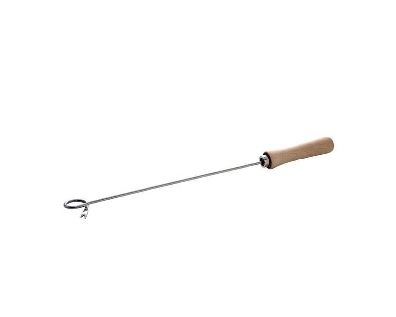 GAUMENKICK Grillbesteck-Set Universalwender Edelstahl Kreisgabel - Fleischhaken - Pig Tail von GAUMENKICK