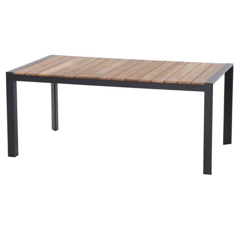 GAUTZSCH Esstisch in matt anthrazit - 160x67x90 (BxHxT) von GAUTZSCH