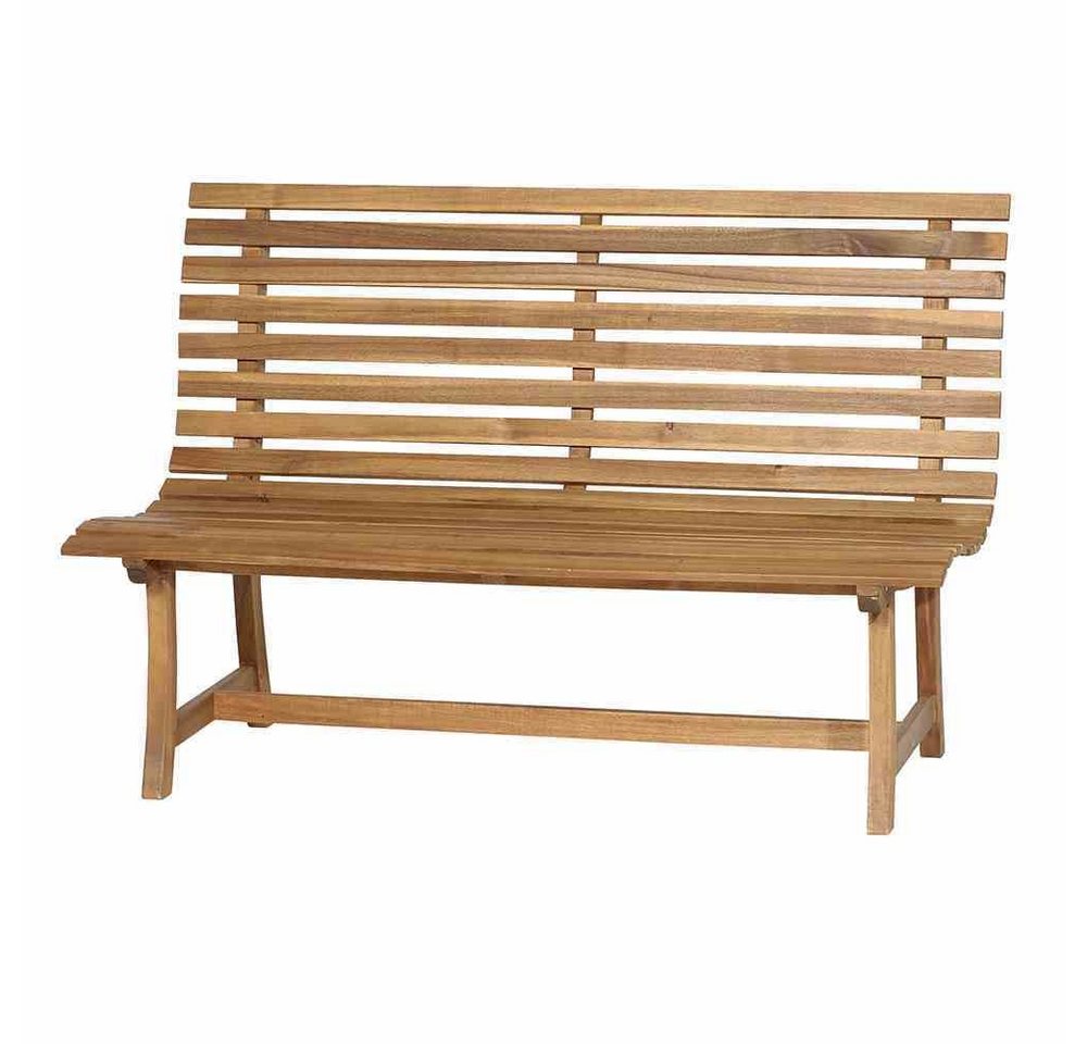 GAUTZSCH Gartenbank in natur, Akazienholz - 140x92,5x67,5cm (BxHxT) von GAUTZSCH