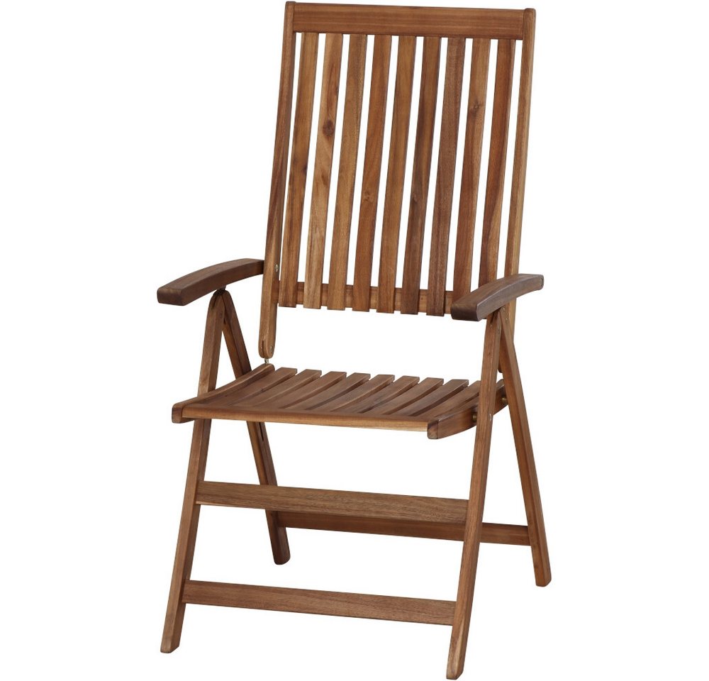 GAUTZSCH Gartensessel klappbar, in natur, Akazienholz - 70x113x60cm (BxHxT) von GAUTZSCH