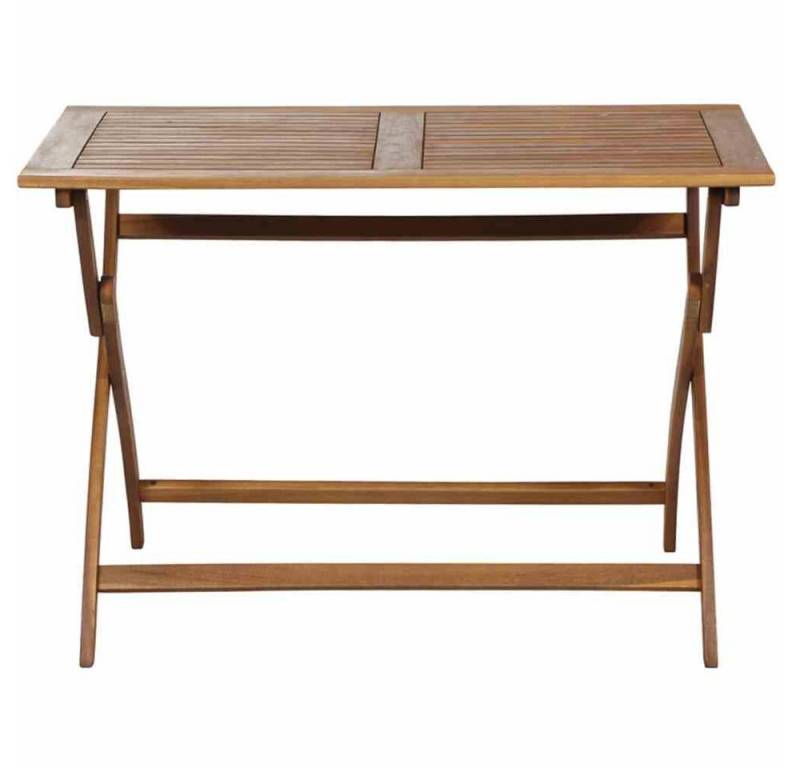 GAUTZSCH Klapptisch in geölt, Akazienholz - 110x740x70cm (BxHxT) von GAUTZSCH