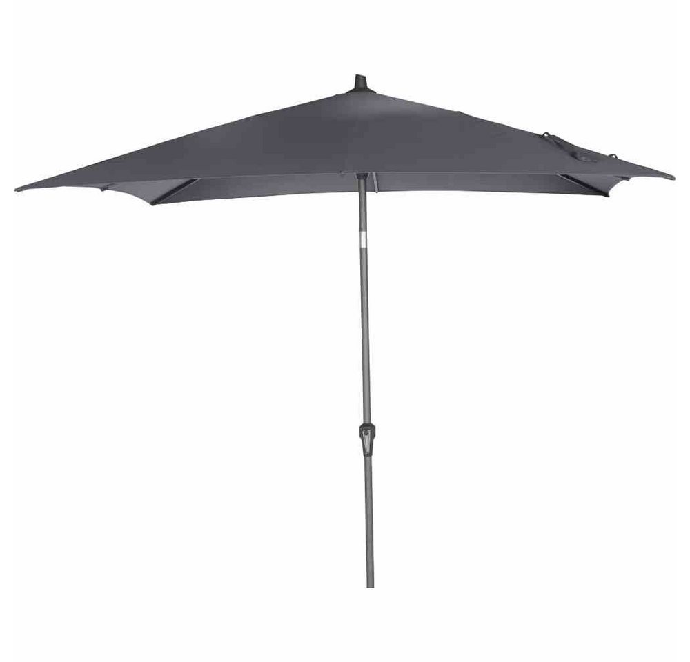 GAUTZSCH Sonnenschirm in anthrazit, Aluminium, Polyester - 250x258x250cm (BxHxT) von GAUTZSCH