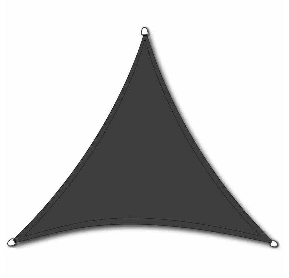 GAUTZSCH Sonnensegel in eisengrau, HDPE-Gewebe - 360x360x360cm (BxHxT) von GAUTZSCH