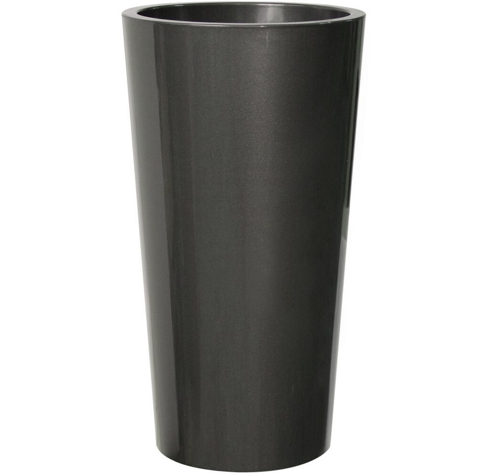 GAUTZSCH Übertopf in anthrazit, Polypropylen - 33x61x33x33cm (BxHxTxD) von GAUTZSCH