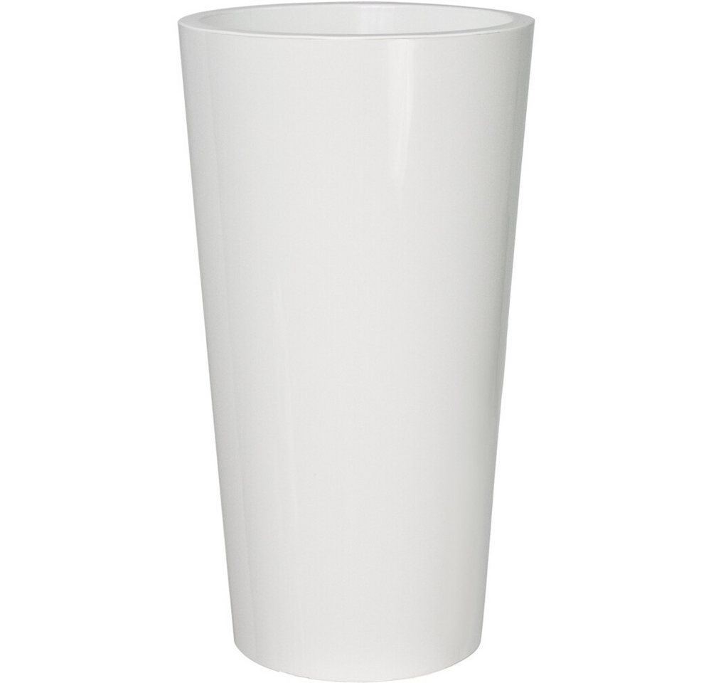 GAUTZSCH Übertopf in weiß, Polypropylen - 40x75x40x40cm (BxHxTxD) von GAUTZSCH