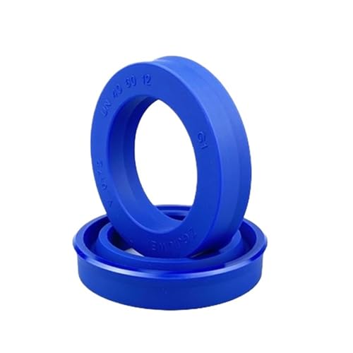 31,5–40 mm, UN-Hydraulikdichtung for Radialwellen (ID x OD x THK), Polyurethan-Kolbenwelle, Kolbenstange, PU-Einzellippen-U-Cup-Öldichtung, O-Ring(40x48x6(3pcs)) von GAWEGBCX