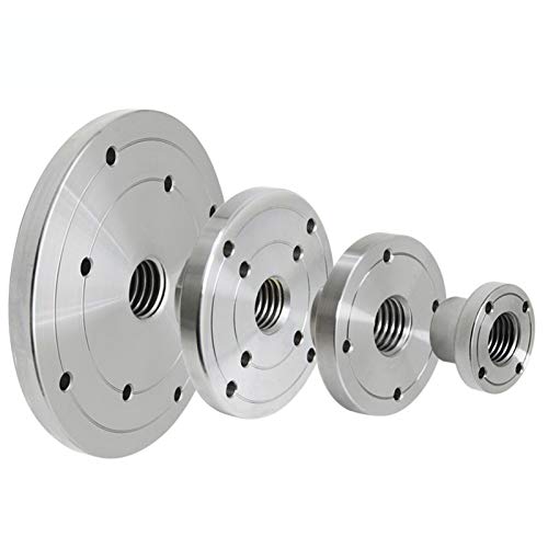 Drehfutter, 2'' 3'' 4'' 6'' Planscheibe for Holzdrehbank, for M33 x 3,5 Gewindebohrfutter-Planscheibe for Holzbearbeitungsmaschinen(100mm M33x3.5) von GAWEGBCX