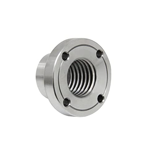 Drehfutter, 2-Zoll-Planscheibe for Holzdrehmaschinen, M18 / 1 Zoll Gewinde-Planscheibe for Holzbearbeitungsmaschinen mit Spannfutterflansch, Drehwerkzeuge for die Holzbearbeitung(50mm m18x2.5) von GAWEGBCX