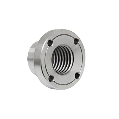 Drehfutter, Planscheibe for Drehfutter aus Stahl for Holzdrehmaschinen, M33 x 3,5 mm / 1 Zoll x 8 TPI / M18 x 2,5 mm Gewindeflansch-Planscheibe, Drehwerkzeuge for die Holzbearbeitung(50mm M18x2.5) von GAWEGBCX