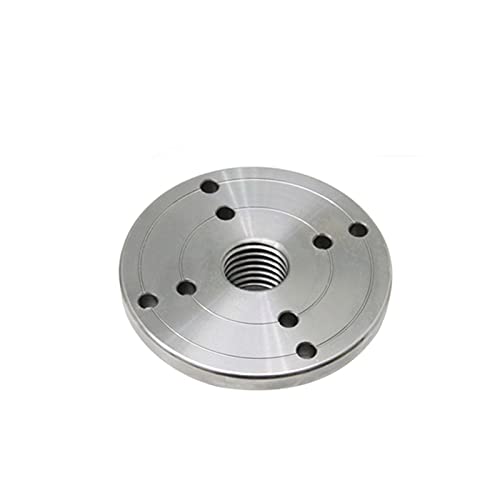 Drehfutter, TASP 2'' 3'' 4'' 6'' Drechselbank-Planscheibe for M33 x 3,5 Gewindebohrfutter-Flansch-Planscheibe for Holzbearbeitungsmaschinen(100mm M18x2.5) von GAWEGBCX