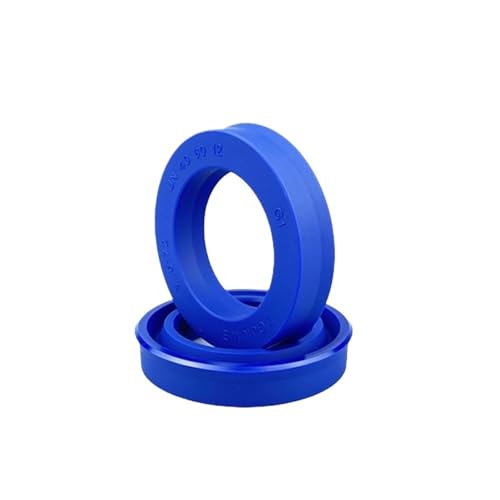 ID 42–60 mm, UN-Hydraulikdichtung for Radialwellen (ID x OD x THK), Polyurethan-Kolbenwelle, Kolbenstange, PU-Einzellippen-U-Cup-Öldichtung, O-Ring(45x56x7(3pcs)) von GAWEGBCX