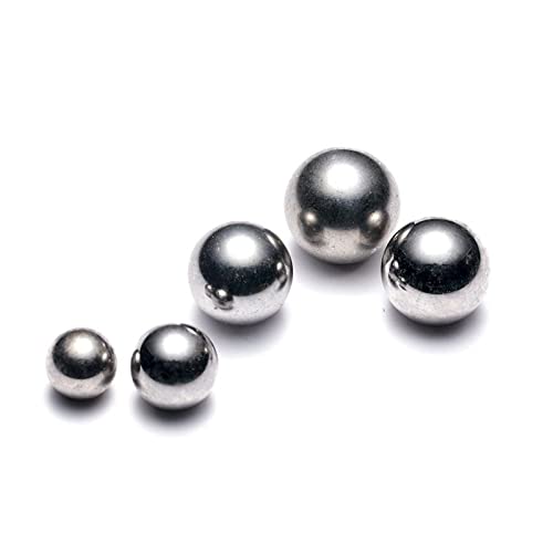 Präzisionskugeln, Lager, kleine Stahlkugel, 6 mm, Standard 1,5 mm – 8,731 mm, Verschleißkugel, feine Stahlkugel, 8,0 mm x 1 kg(8.731mm*1kg) von GAWEGBCX