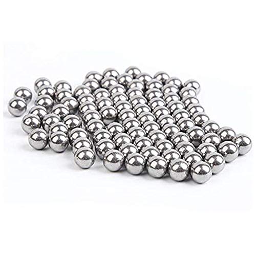 Präzisionskugeln, runde Stahlkugel, Vollkugel, Lagerstahlkugel, 6 7 8 9 10 mm, 100 Stück(10mm100Pcs) von GAWEGBCX