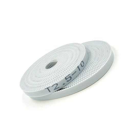 Zahnriemen mit offenem Ende, 50 Meter, T2.5, offener Synchronzahnriemen, Breite 10 mm, Polyurethan-Stahl PU, T2.5-10, offene Riemenscheibe, 3D-Drucker von GAWEGBCX