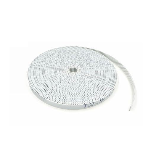 Zahnriemen mit offenem Ende, 50 Meter, T2.5 PU-Zahnriemen mit offenem Ende, T2.5-10, Breite 10 mm, T2.5 10 Riemen, passend for T2.5 Zahnriemenscheibe for 3D-Drucker CNC Zahnriemen mit offenem Ende, 50 Meter, T2.5 PU-Zahnriemen mit offenem Ende, T2.5-10, Breite 10 mm, T2.5 10 Riemen, passend for T2.5 Zahnriemenscheibe for 3D-Drucker CNC von GAWEGBCX