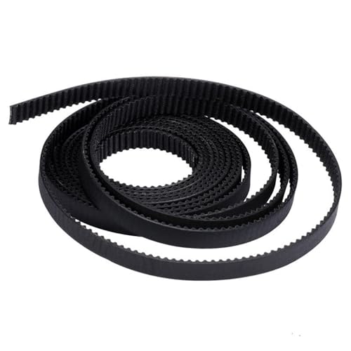 Zahnriemen mit offenem Ende GT2-6 mm, offener Zahnriemen, Breite 6 mm, GT2-Riemen, Gummi, Aramidfaser, Schnitt(5 meter) von GAWEGBCX