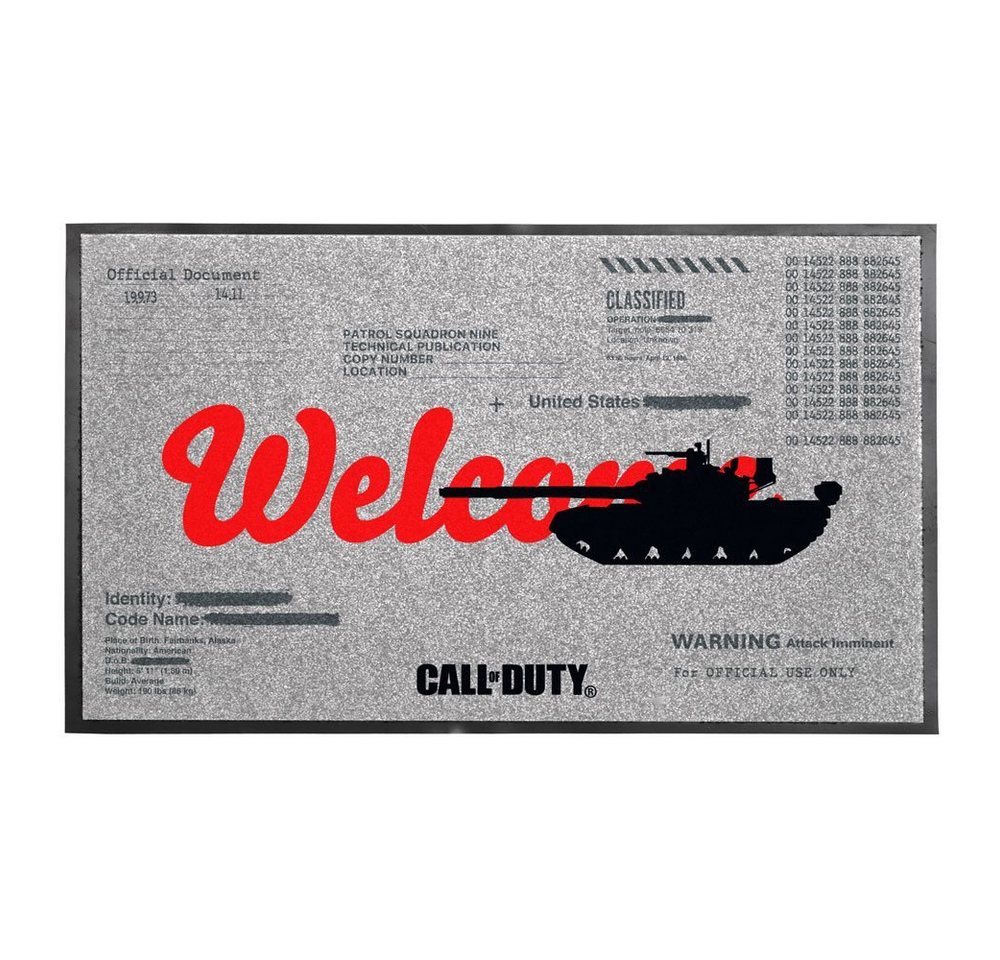 GAYA Fußmatte Cold War Welcome - Call Of Duty GAYA Fußmatte Cold War Welcome - Call Of Duty von GAYA