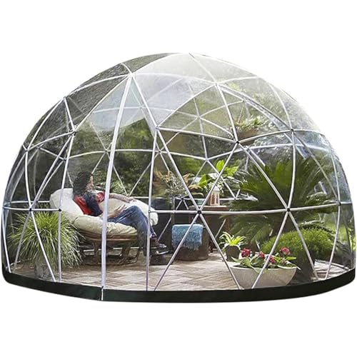 Bubble Tent Dome House, für den Garten, im Freien, durchsichtige Kuppel, Unterschlupf, für 5–7 Personen für Hinterhofterrassen, Pavillons,3.6M von GAYAYAS