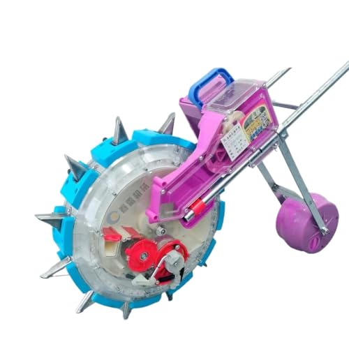 GAYCLG Handheld Seed Planter Handgeschobener automatischer Saatgutdünger Integrierter Spotter Erdnusssämaschine Maissämaschine Sojabohnensämaschine Seeder(12 Seed Hole) von GAYCLG