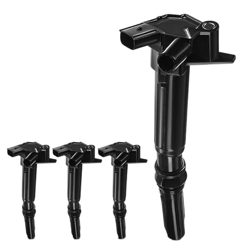 GAYCLG Zündungskabel AL3Z12029B Zündspulensatz Ersatz für Ford F-150 F-250 F-350 E-350 E-450 Super Duty Ignition Coil(4PCS) von GAYCLG