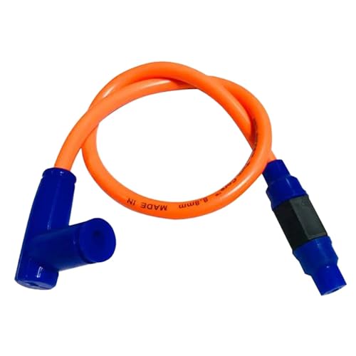 GAYCLG Zündungskabel Universal Motorrad Zündspule Zündkerze Power Kabel Für Dirt Bike ATV Roller Moped Zündkerze Ignition Coil(M) von GAYCLG