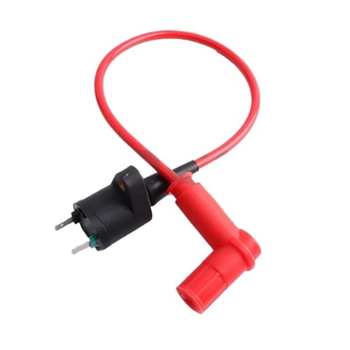 GAYCLG Zündungskabel Zündspule geeignet für 50ccm 70ccm 90ccm 110ccm 125ccm 140ccm 150ccm 160ccm Dirtbike ATV Quad Motorrad Ignition Coil(Red) von GAYCLG