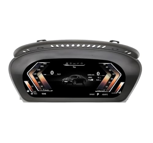 Head-up-Display Passend für BMW 3er E90 E91 E92 E93 (2005–2012) Armaturenbrett CCC CIC-System LCD-Auto-Kombiinstrument Cockpit Smart Speedometer(LHD 3Series CCC E90) von GAYCLG