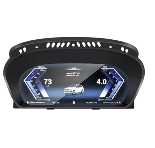 Head-up-Display Passend für BMW X5 Serie E70 E71 2006–2013 CCC CIC Instrumententafel, virtuelles Cockpit, Tachometer, Linux, Auto-LCD-Dashboard Smart Speedometer von GAYCLG