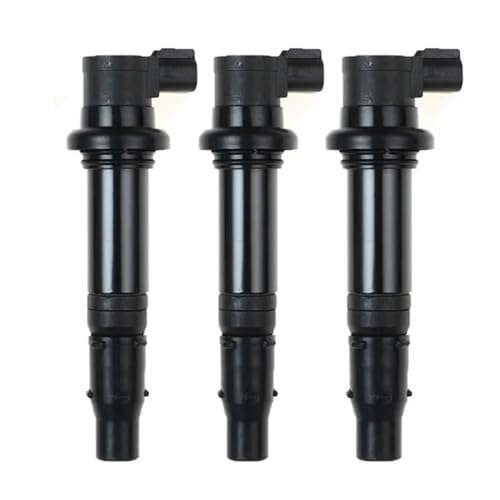 Zündungskabel 4Pcs Zündspule F6T558 F6T560 Für Yamaha YZF R1 R6 R6S Für VMX Für V Max 2002-2017 Ignition Coil(3pcs) von GAYCLG