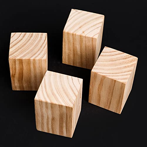 GArcan Möbelbeine aus Holz, Tischbeine, Möbelfüße, erhöhen die Höhe von Möbeln um 3–20 cm, für Sofa, Schrank, Schreibtisch, Esstisch, Couchtisch, Bett, Stützbeine, 4 Stück, sicher und stabil, Holz- von GArcan