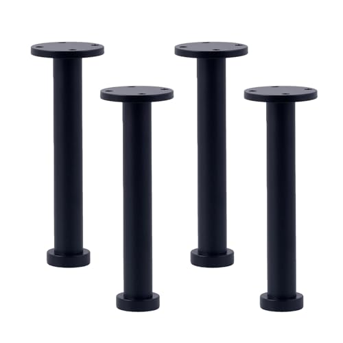 GArcan Set mit 4 Messing-Möbelbeinen, verstellbaren Schrankbeinen eines Stützfußes, DIY-Ersatzbeinen, Couchtischfüßen für TV-Schrank, Badezimmer, Schrank, Couch, Stuhl (10 cm (3,9 Zoll)) von GArcan