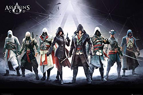 GB eye FP4070 Maxi-Poster mit Assassin's Creed-Charakteren 61 x 91,5 cm von GB eye