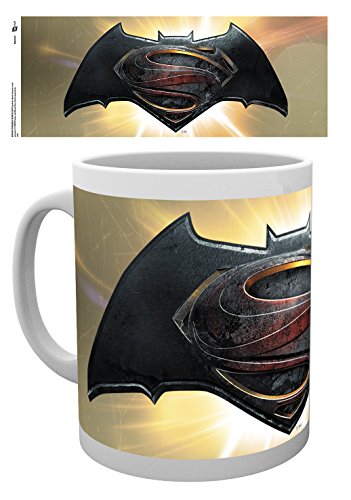 GB Eye "Batman Vs Superman, Logo alt" Becher, mehrfarbig von GB eye