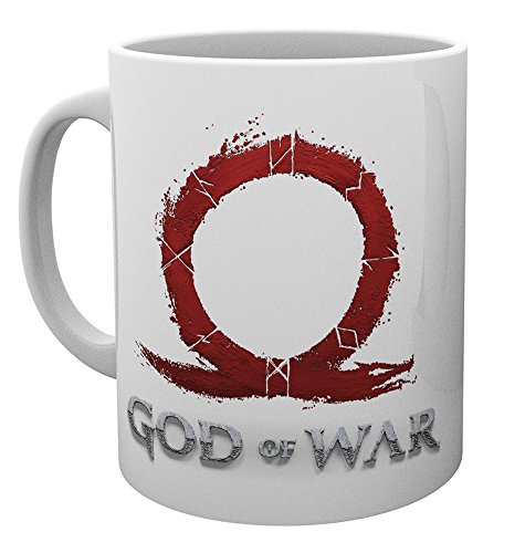 GB eye God of War Logo-Tasse, Keramik, mehrfarbig, 15 x 10 x 9 cm von GB eye