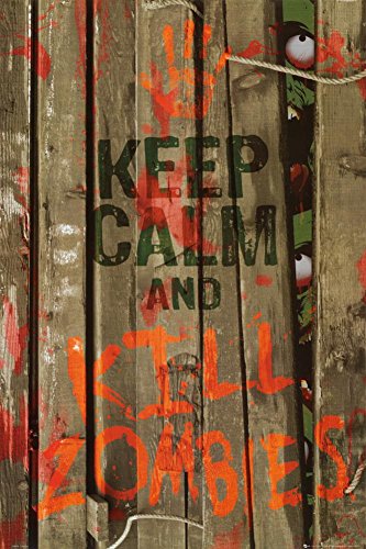 GB Eye Limited Keep Calm and Kill Zombies Poster, 61x92 von GB eye