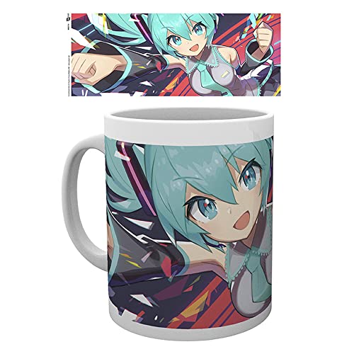 GB Eye Ltd Miku, Dynamic Hatsune, Tasse, Keramik, Verschiedene, 15 x 10 x 15 cm von GB eye