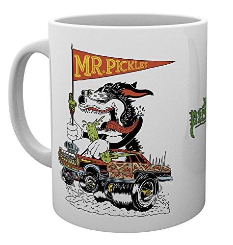 GB Eye Ltd Mr. Pickles, Hot Rod, Tasse, Keramik, Verschiedene, 15 x 10 x 15 cm von GB eye