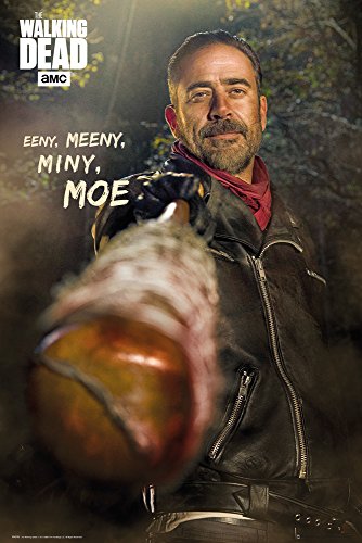 GB eye Ltd, The Walking Dead, Negan, Maxi-Poster, 61 x 91,5 cm, Holz, Mehrfarbig, 65 x 3.5 x 3.5 cm von GB eye