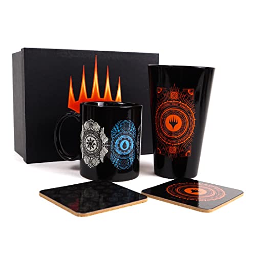 GBEye - Magic The Gathering - XXL Glas + Tasse + 2 Untersetzer Planeswalker von GB eye