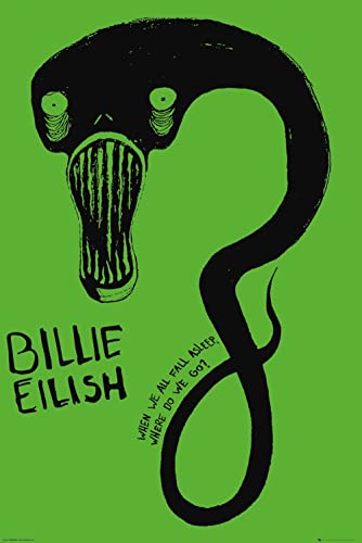 GB Eye Billie Eilish Poster Ghoul When We All Fall Asleep, Where Do We Go? LP2128, Billie Eilish Ghoul, 61x91.5cm von GB eye