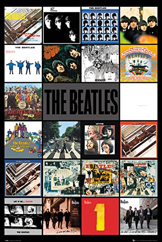 GB eye LP2083 Maxi-Poster „Die Beatles-Alben“ 61 x 91,5 cm von GB eye