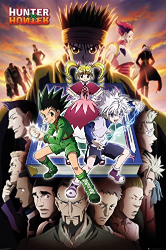 GB eye Ltd Hunter X Hunter Book Key Art Maxi-Poster, mehrfarbig, 24 x 36 inches, A55F367FB7 von GB eye