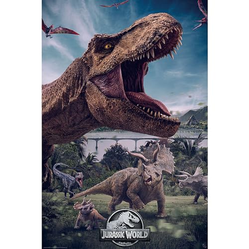 ABYstyle Jurassic World Poster, 91.5 x 61cm ABYstyle Jurassic World Poster, 91.5 x 61cm von GB eye