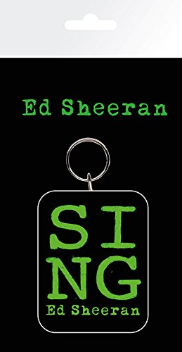 GB Eye Ed Sheeran, grün Key Ring, Mehrfarbig von GB eye